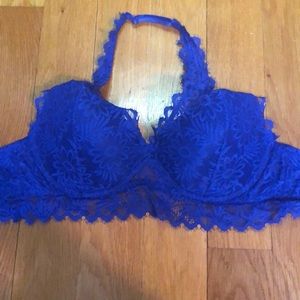 Never worn Lace Bralette Lightly lined Large